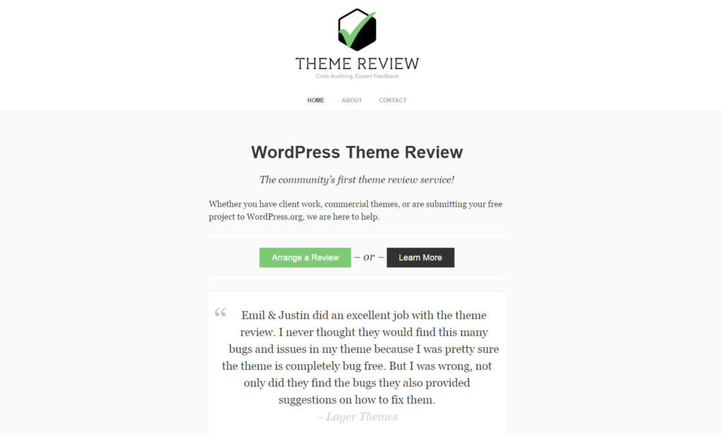 ThemeReview.co theme review