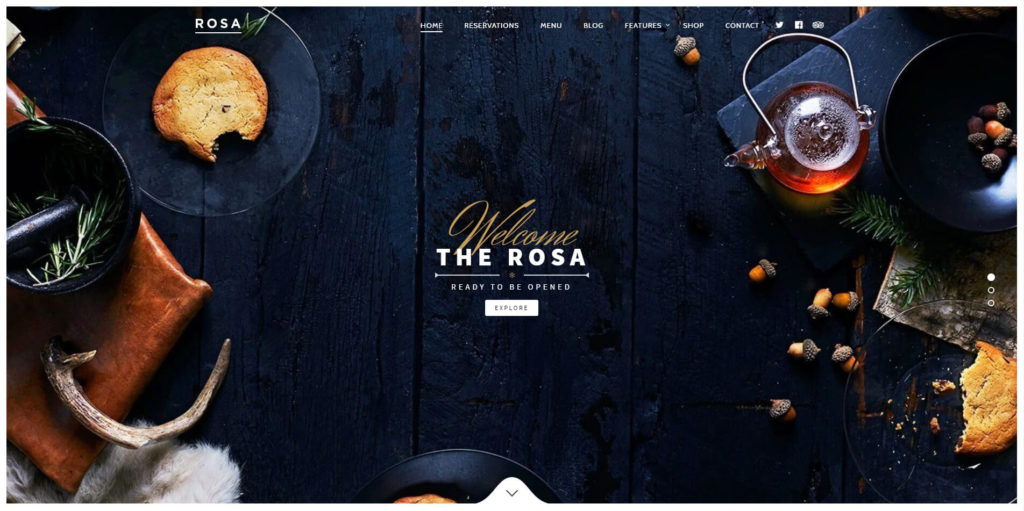 Rosa theme screenshot