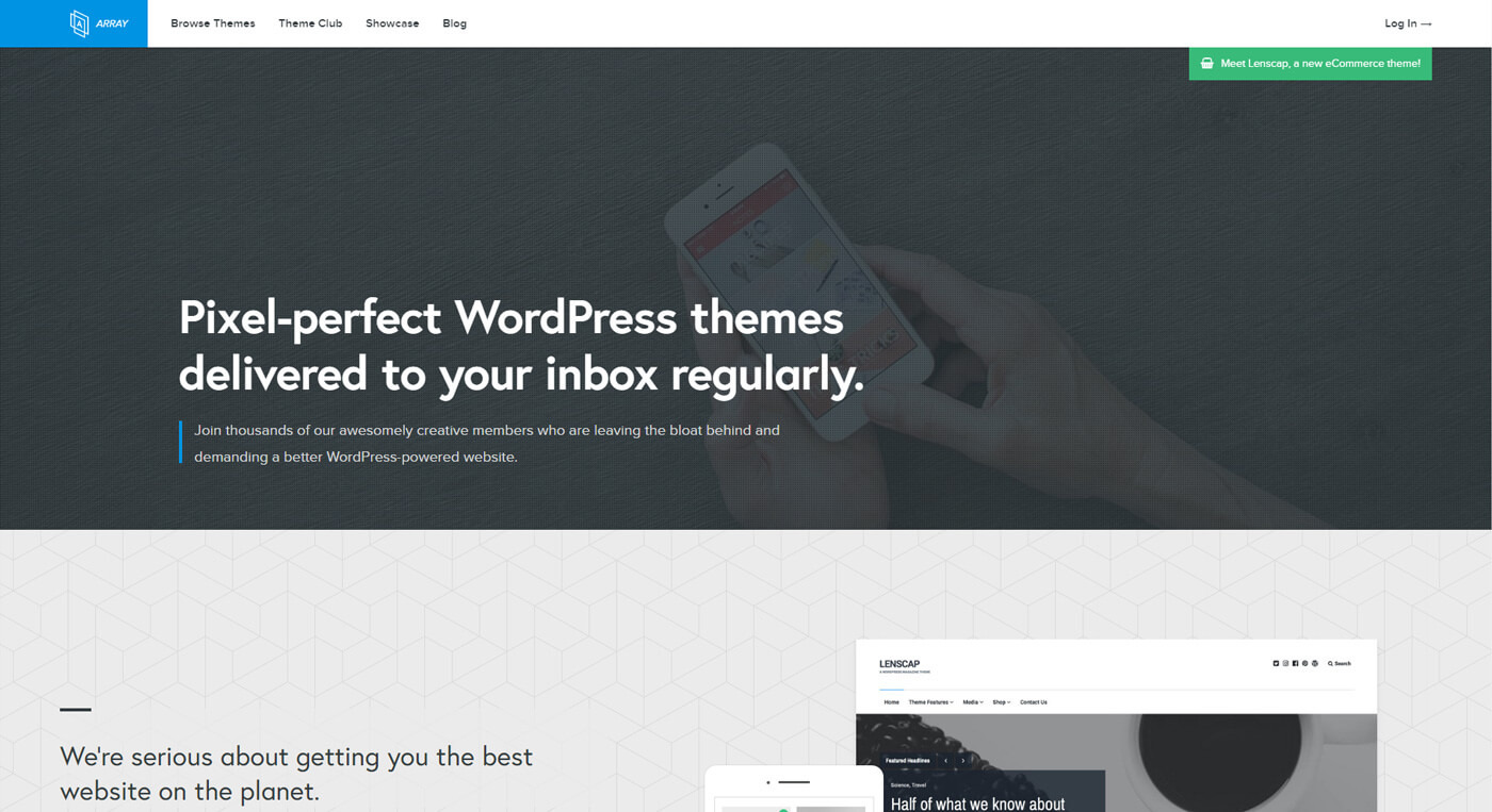Array Themes: Lot More Than Just Okay Themes - Foxland